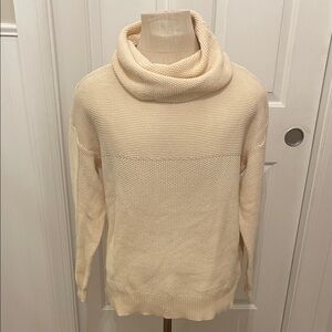TRIBAL cream cowl neck sweater new with tags size XL